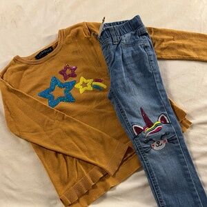 Gently Used Girls Size 5 Outfit